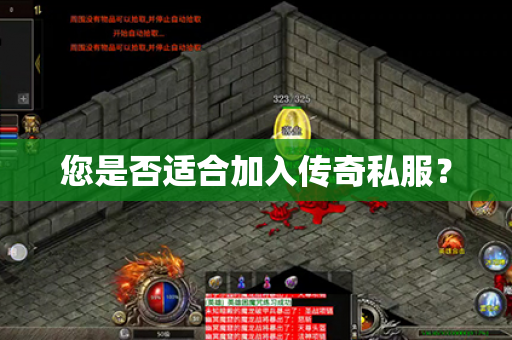 您是否适合加入传奇私服?